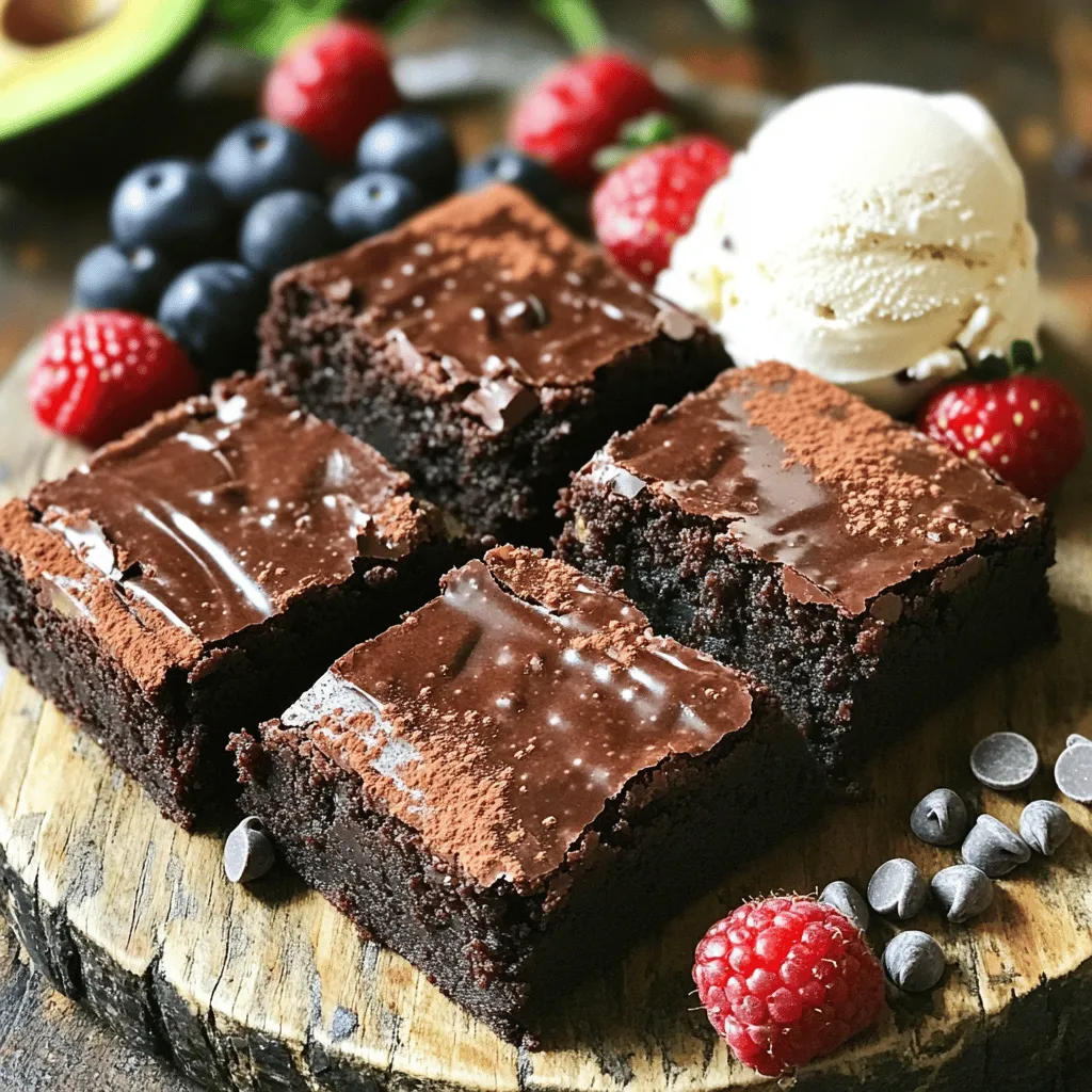 Decadent Avocado Brownies: Rich, Moist & You Won't Taste It
